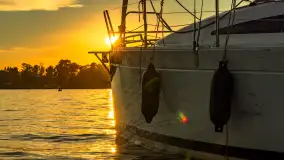 Zachód słońca nad jeziorem Bocznym, Marina Lester Club, lipiec 2024 r. - zdjęcie 21