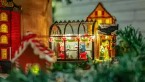 Przystań Świętego Mikołaja w Gwarku – Mazury Zimą Pełne Magii - zdjęcie 35