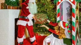 Przystań Świętego Mikołaja w Gwarku – Mazury Zimą Pełne Magii - zdjęcie 3