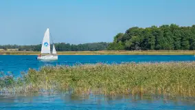 Początek września nad jeziorem Kisajno z wody - zdjęcie 2