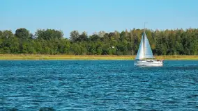 Początek września nad jeziorem Kisajno z wody - zdjęcie 22