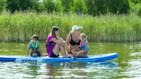 Mazurska aktywność na wodzie, Wioska Surfów, sierpień 2024 r. - zdjęcie 5