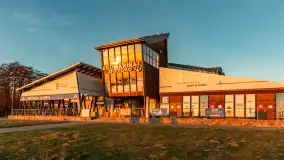 Zachód słońca, Ekomarina Giżycko, grudzień 2024 r. - zdjęcie 10