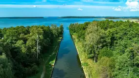 Kanał Jegliński z drona, wrzesień 2024 r. - zdjęcie 21