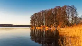 Wschód słońca nad jeziorem Święcajty w Kolonii Rybackiej - zdjęcie 36