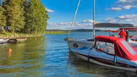 Port Piękny Brzeg nad jeziorem Święcajty w 2018 roku - zdjęcie 26