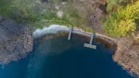 Pole namiotowe Flosek nad jeziorem Bełdany, luty 2025 r. - zdjęcie 19