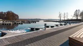 Przystań Nautica w zimowej scenerii, luty 2025 r. - zdjęcie 8