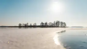 Przystań Nautica w zimowej scenerii, luty 2025 r. - zdjęcie 21