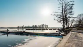 Przystań Nautica w zimowej scenerii, luty 2025 r. - zdjęcie 5