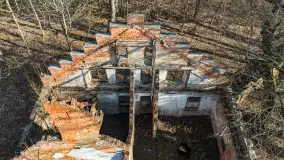 Ruiny pałacu w Prośnie, marzec 2025 r. - zdjęcie 17