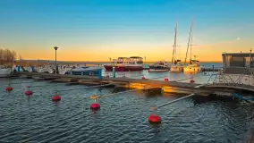 Zachód słońca nad Wilkasami, PTTK Wilkasy, kwiecień 2025 r. - zdjęcie 6