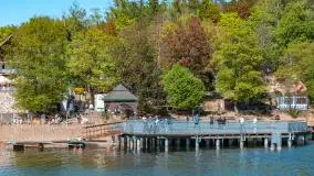 Jezioro Czos, Mrągowo widziane z wody, maj 2025 r. - zdjęcie 3