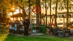 Zachód słońca nad jeziorem Bocznym, Marina Lester Club, maj 2025 r. - zdjęcie 5