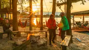 Zachód słońca nad jeziorem Bocznym, Marina Lester Club, maj 2025 r. - zdjęcie 9