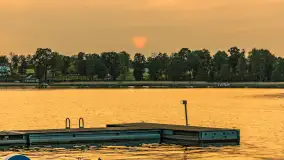 Zachód słońca nad jeziorem Bocznym, Marina Lester Club, maj 2025 r. - zdjęcie 10