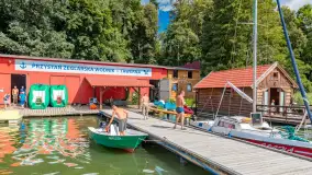 Przystań OW Wodnik nad jeziorem Nidzkim, Ruciane-Nida na zdjęcia - zdjęcie 1