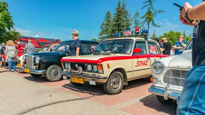 Zlot Samochodów Zabytkowych w Kruklankach, czerwiec 2025 r.