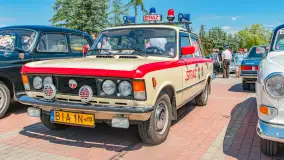 Zlot Samochodów Zabytkowych w Kruklankach, czerwiec 2025 r. - zdjęcie 24