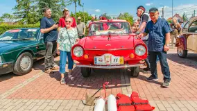 Zlot Samochodów Zabytkowych w Kruklankach, czerwiec 2025 r. - zdjęcie 34