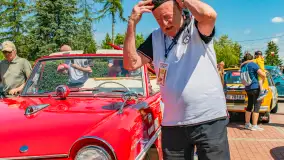 Zlot Samochodów Zabytkowych w Kruklankach, czerwiec 2025 r. - zdjęcie 43