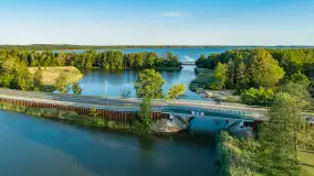 Okartowo, jeziora Śniardwy i Tyrkło z drona, lato 2025 r. - zdjęcie 20