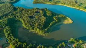 Okartowo, jeziora Śniardwy i Tyrkło z drona, lato 2025 r. - zdjęcie 32