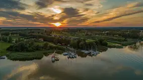 Zachód słońca nad Mazurami, lipiec 2025 r. - zdjęcie 1