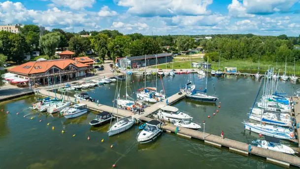 Wilkasy i jezioro Niegocin z lotu ptaka, lipiec 2025 r. - zdjęcie 1