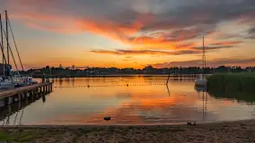 Jezioro Boczne po zachodzie słońca, lipiec 2025 r. - zdjęcie 16