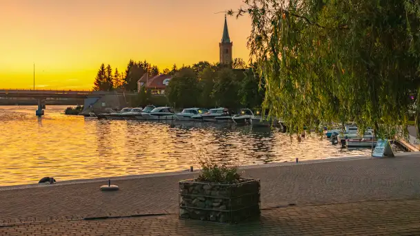 Mikołajki po zachodzie słońca, czerwiec 2025 r. - zdjęcie 10