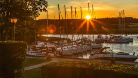 Stanica Zielony Gaj i zachód słońca nad jeziorem Kotek Wielki, czerwiec 2025 r. - zdjęcie 10