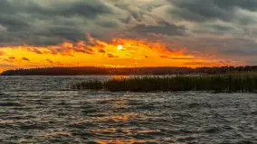 Wietrzny ale jednak zachód słońca w Ogonkach, czerwiec 2025 r. - zdjęcie 8