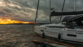 Wietrzny ale jednak zachód słońca w Ogonkach, czerwiec 2025 r. - zdjęcie 15