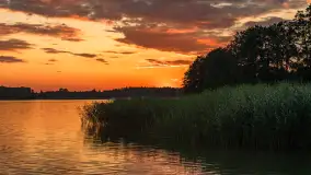 Zachód słońca nad jeziorem Tajty, lipiec 2025 r. - zdjęcie 5