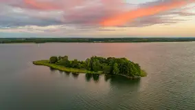 Zachód słońca z tęczą w tle, przystań Nautica, sierpień 2025 r. - zdjęcie 20