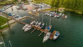 Zachód słońca z tęczą w tle, przystań Nautica, sierpień 2025 r. - zdjęcie 31