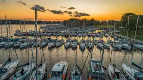 Sztynort po zachodzie słońca, sierpień 2025 r. - zdjęcie 12