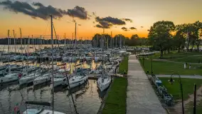 Sztynort po zachodzie słońca, sierpień 2025 r. - zdjęcie 31