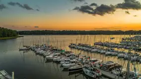 Sztynort po zachodzie słońca, sierpień 2025 r. - zdjęcie 33