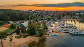 Zachód nad Wilkasami i portem AZS Wilkasy, sierpień 2025 r. - zdjęcie 8