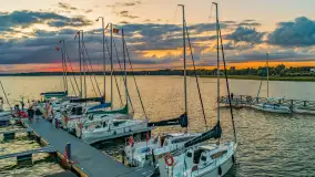 Wieczorne kadry nad jeziorem Święcajty w Ogonkach, sierpień 2025 r. - zdjęcie 14