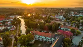 Zachód słońca nad Węgorzewem, sierpień 2025 r. - zdjęcie 30