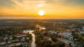 Zachód słońca nad Węgorzewem, sierpień 2025 r. - zdjęcie 18