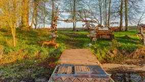 Wiosenne kadry o wschodzie słońca na Bełdanami, kwiecień 2025 r. - zdjęcie 23