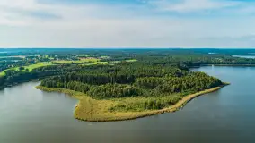 Mazury z lotu ptaka, końcówka sierpnia - wrzesień 2025 r. - zdjęcie 37