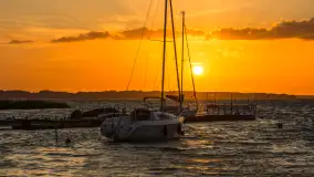 Czerwcowy zachód słońca w Pierkunowie, jezioro Kisajno - zdjęcie 15