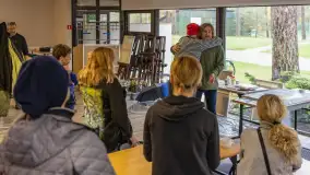 Międzynarodowy Plener Malarski w Resorcie Niegocin, fotorelacja z warsztatów - zdjęcie 14