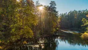 Jezioro Krutyńskie i Krutynia w jesiennej odsłonie, październik 2025 r. - zdjęcie 7