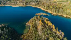 Jezioro Krutyńskie i Krutynia w jesiennej odsłonie, październik 2025 r. - zdjęcie 26